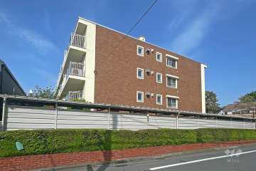 用賀ハイムの外観（南東側から）