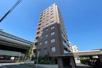 パークハウス桜新町テラスイーストの外観（南側から）