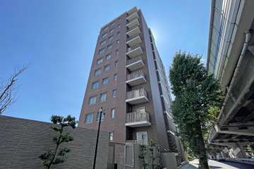 パークハウス桜新町テラスイーストの外観（北東側から）