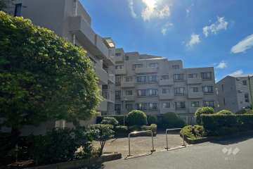 パークハイム新町三丁目の外観（北側から）