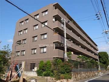 ライオンズマンション芦屋伊勢町壱番館の外観（南西側から）