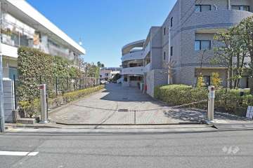 駐車場の出入り口
