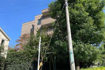 パルテール深沢の外観（南西側から）