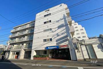 ニューライフ等々力の外観（南西側から）