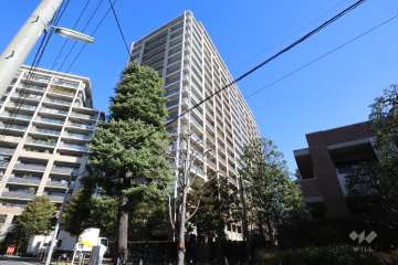 深沢ハウスＤ棟の外観(南西側から)