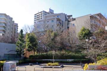 深沢ハウスE棟の外観（北側から）