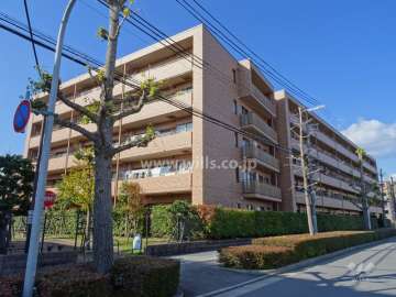 ハーティネス芦屋の外観（南東側から）