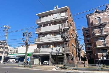 プライマリー桜新町の外観（南東側から）