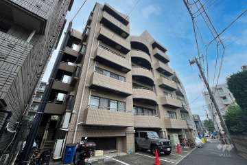 アベニュー世田谷（世田谷1丁目）の外観（南西側から）