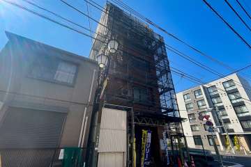 アーバンヒルズ世田谷桜通りの外観（北東側から）