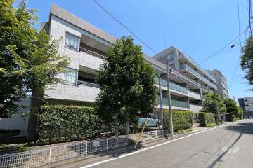 イトーピア桜新町イストハウスの外観（北西側から）