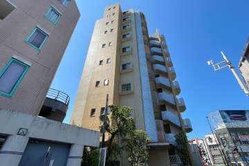 イトーピア用賀の外観（南側から）