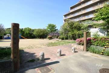『山本西第２公園』の入口