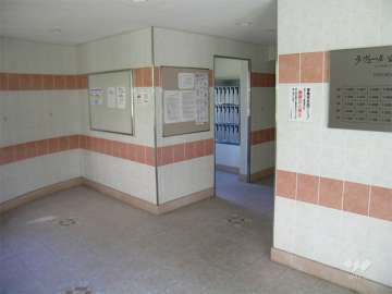 1号棟のエントランスホール