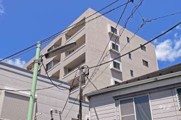 グランスイート瀬田の外観（南西側から）