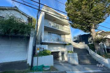 テラスドハウス瀬田の外観（南西側から）