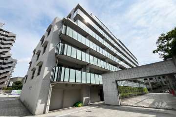 ザ・パークハウス二子玉川ガーデンの外観（北西側から）