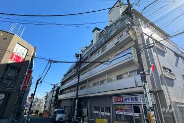 成城エコーハイツの外観（北西側から）