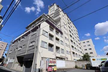 成城エコーハイツの外観（南西側から）