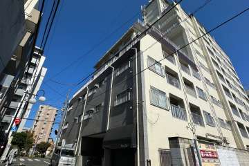 成城エコーハイツの外観（南西側から）