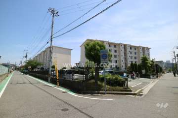 上田東町住宅の遠景