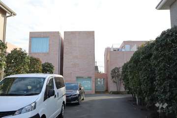 ガーデンコート成城学園の外観（北側から）