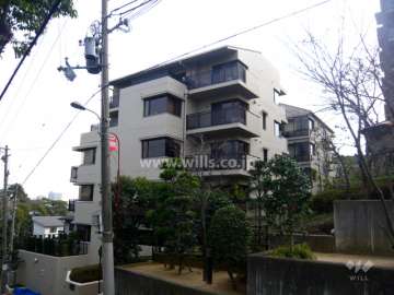 エクセランス苦楽園の外観（北西側から）