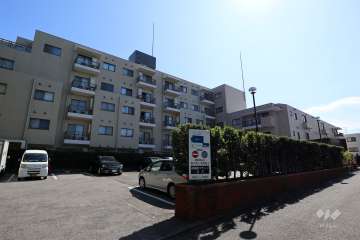 成城南フラッツの外観（北東側から）