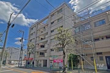 豪徳寺ハイムの外観（北西側から）