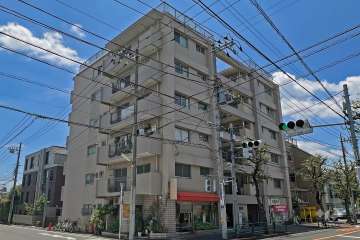 豪徳寺ハイムの外観（北東側から）