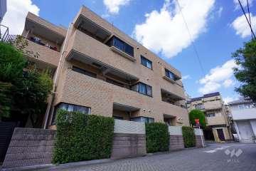 ライオンズマンション赤堤の外観（南東側から）