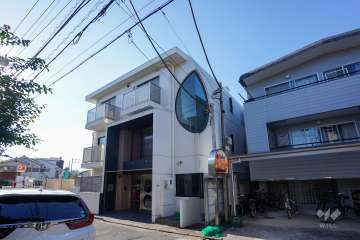 AXIST世田谷赤堤の外観（南東側から）