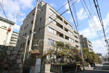 オーセント打出の外観（南西側から）
