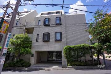 クレール豪徳寺の外観（東側から）