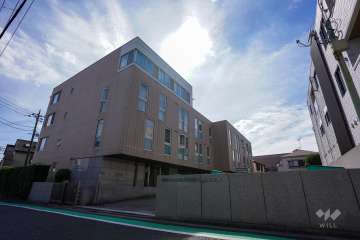 ガーデンコート世田谷赤堤の外観（北東側から）