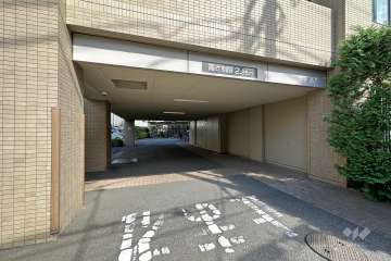 駐車場の出入り口
