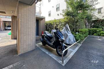 バイク置場