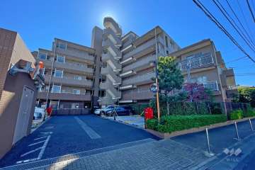 藤和シティホームズ世田谷千歳台の外観（北東側から）