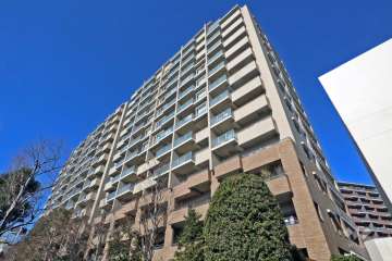 東京テラスA棟イーストの外観(南東側から)