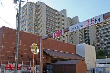 東京テラスA棟イーストの外観(北東側から)