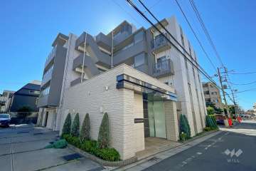 セイガステージ千歳船橋の外観（北西側から）