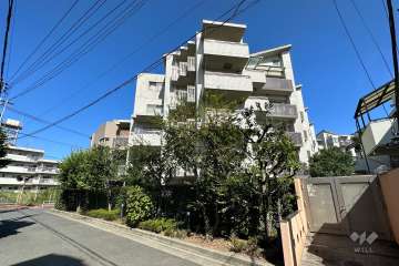 クレッセント千歳船橋の外観（南西側から）