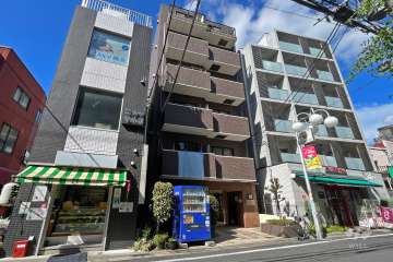 エクセリア三軒茶屋の外観（南側から）