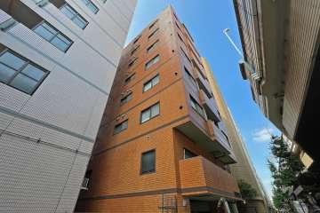 ライオンズマンション太子堂秋栄の外観（北東側から）