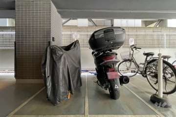 バイク置場