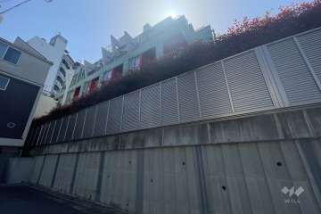 シンシア三軒茶屋レジデンスカフェの外観（北東側から）