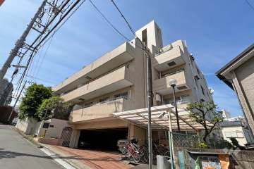 太子堂ユニハイツの外観(南側から)