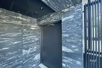 駐輪場の出入り口　