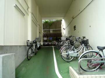 Ａ棟バイク置場