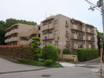 越木岩ハイデンスの外観（北西側から）